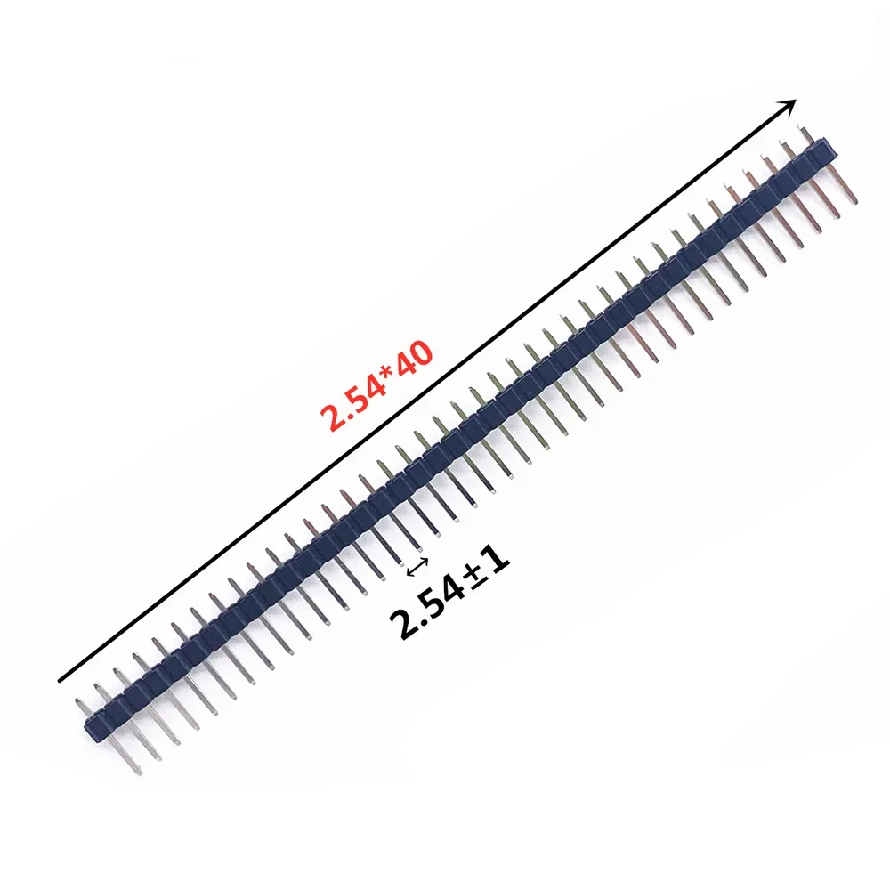 10 Paar 40 Pin 1x40 einreihige männliche und weibliche 2,54 (20 Stück) – Bild 4