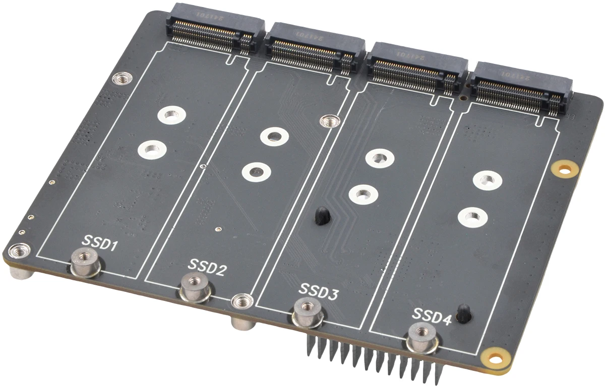 PCIe3.0 bis 4 M.2 NVMe-Schild für Raspberry Pi 5 – Bild 4