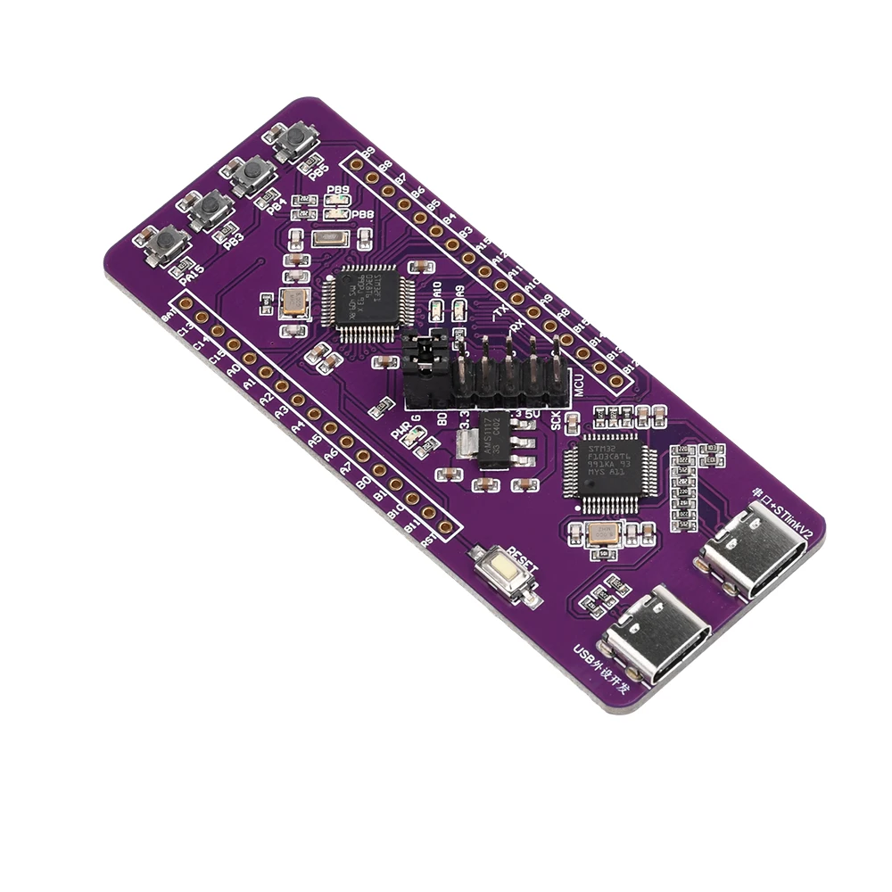 STM32F103C8T6 Entwicklungsplatine Systemplatinenintegration ST-LINK V2 – Bild 5
