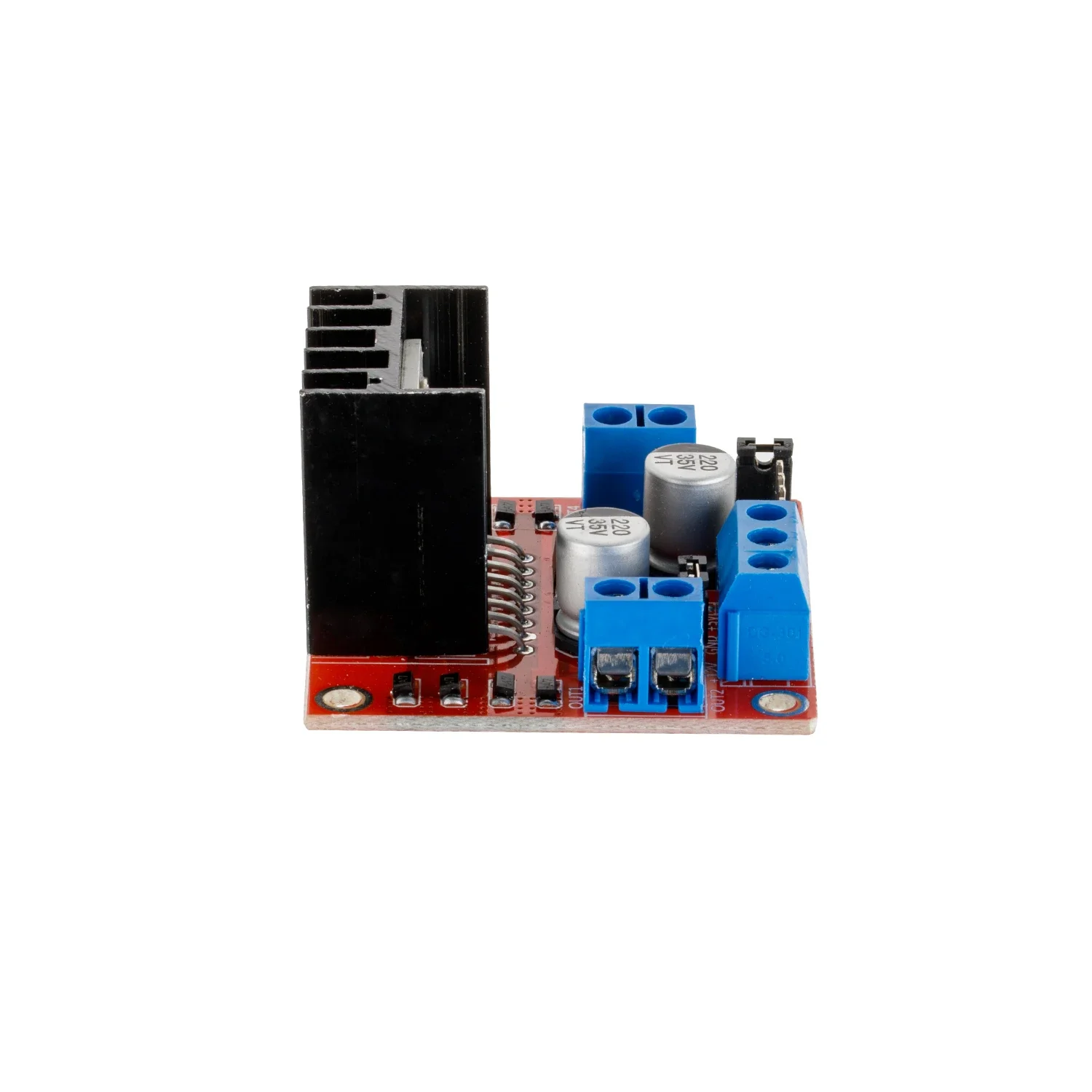 L298N Motor-Treiber-Steuerplatine L298 Modul für Arduino Dual H-Bridge – Bild 4