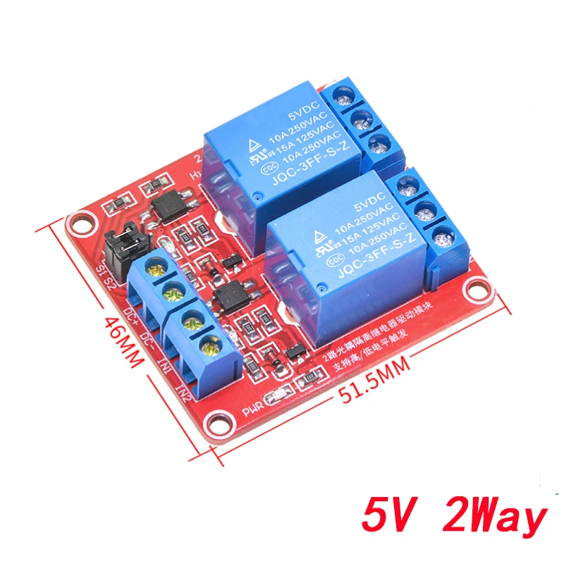 1 2 4 6 8 Kanal 5V 12V 24V Relaismodul Board Shield – Bild 6