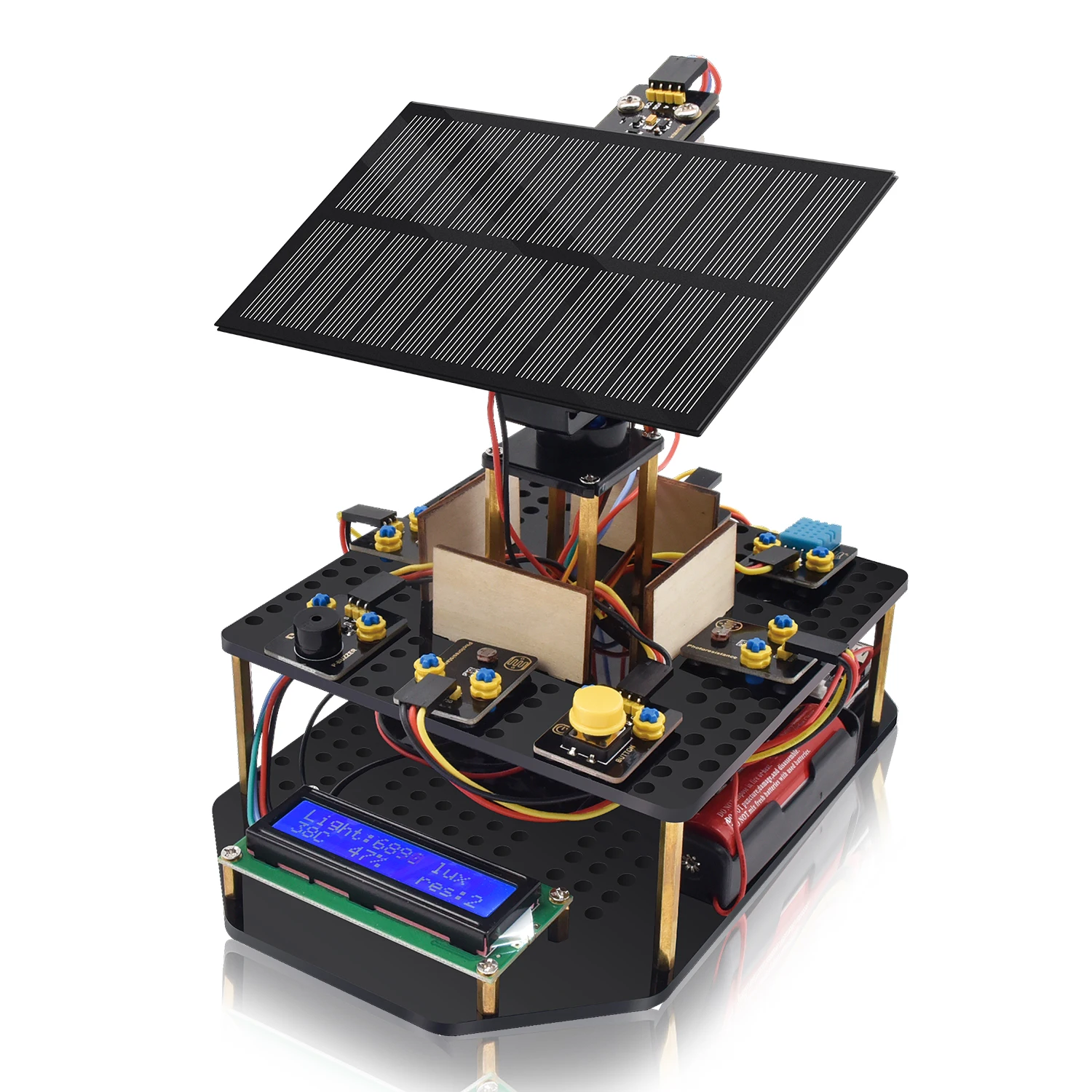 Keyestudio Smart Solar Tracker System Acryl Tracking Starter Kit – Bild 5