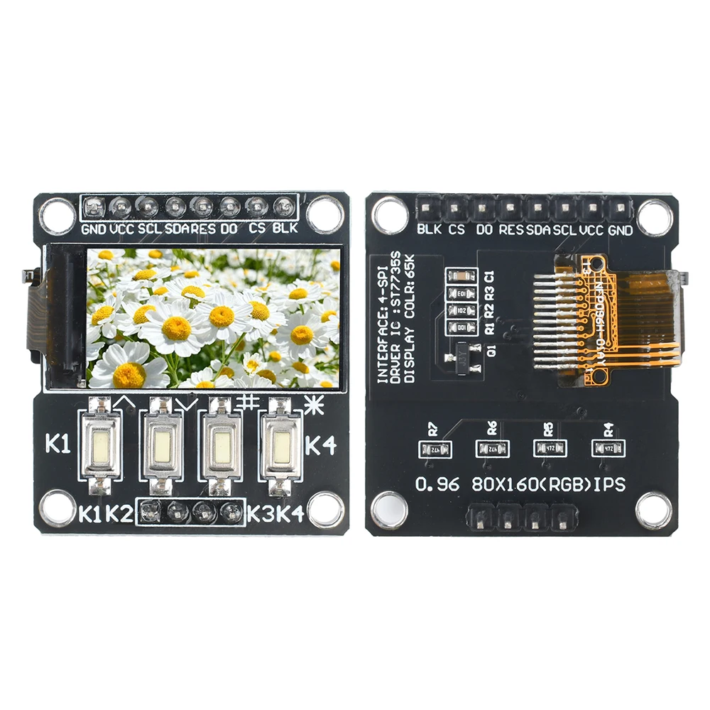 0,96/1,3/1,44/1,8 Zoll TFT IPS Farbbildschirm LCD-Anzeigemodul mit 4 – Bild 2