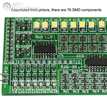 Lötübungsplatine, SMD-Leiterplatte, LED, elektronische SMT-Komponente, DIY-Leiterplatten-Kit