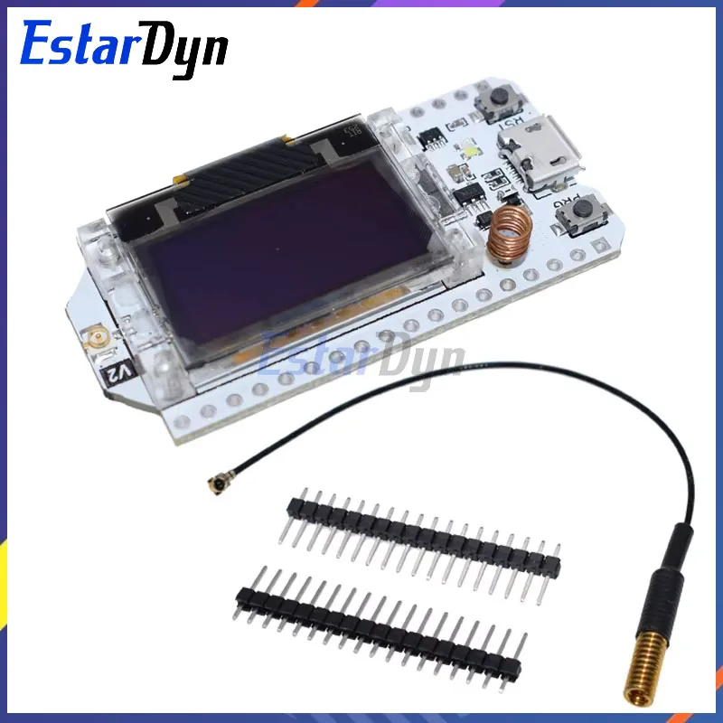 SX1276 ESP32 LoRa 868 MHz-915 MHz 0,96 Zoll blaues OLED-Display – Bild 2