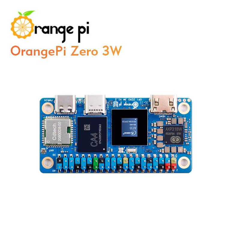 Orange Pi Zero 3W + Lüfter Einplatinen-Computer 4GB LPDDR5 Allwinner – Bild 2