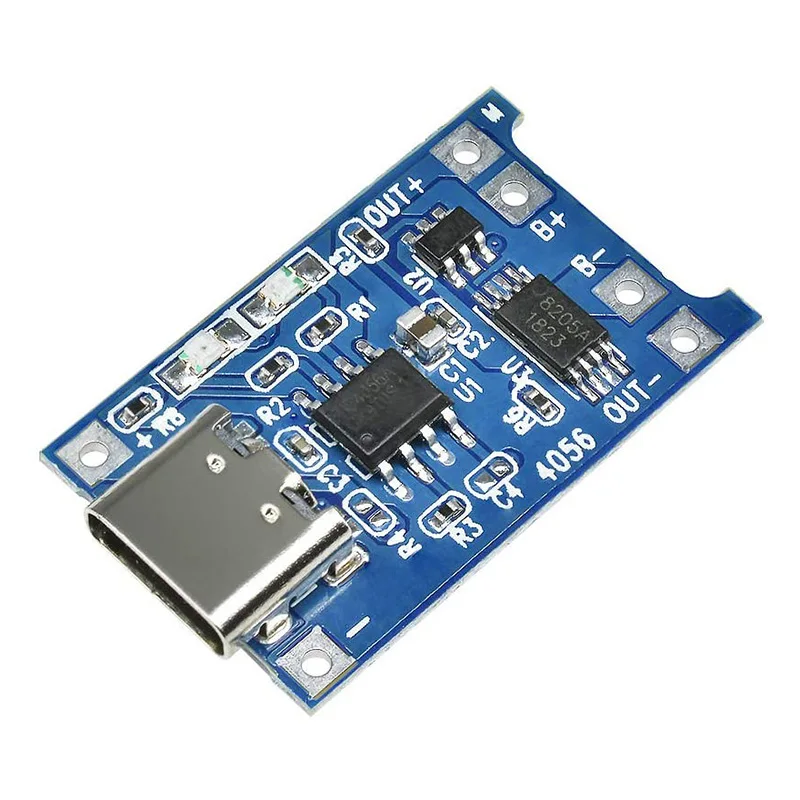 Typ-c Micro USB 5V 1A 18650 TP4056 Lithium-Batterie (5 Stück) – Bild 2