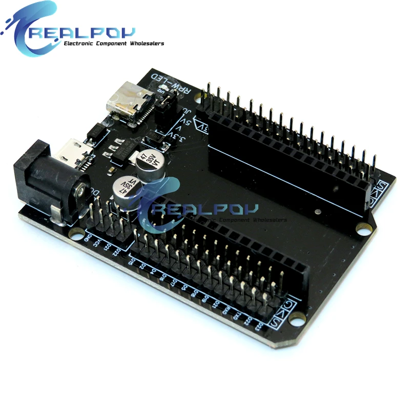 ESP32-WROOM-32 Erweiterungs entwicklungs platine 30p devkit v1 Power – Bild 4