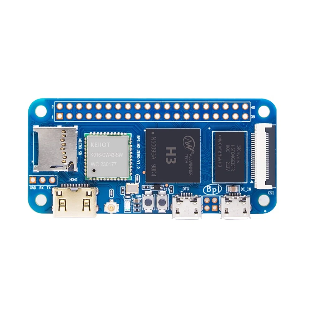 Banana Pi BPI-M2 Zero Alliwnner H3 Cortex-A7 WIFI und BT Gleiche Größe – Bild 2
