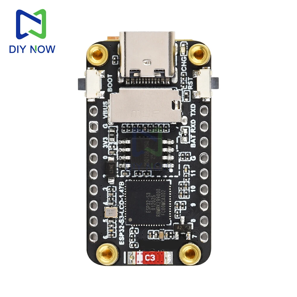 ESP32-S3 Entwicklungsboard mit 1,47-Zoll IPS LCD-Bildschirm WiFi Bluetooth Dual-Core-Prozessor