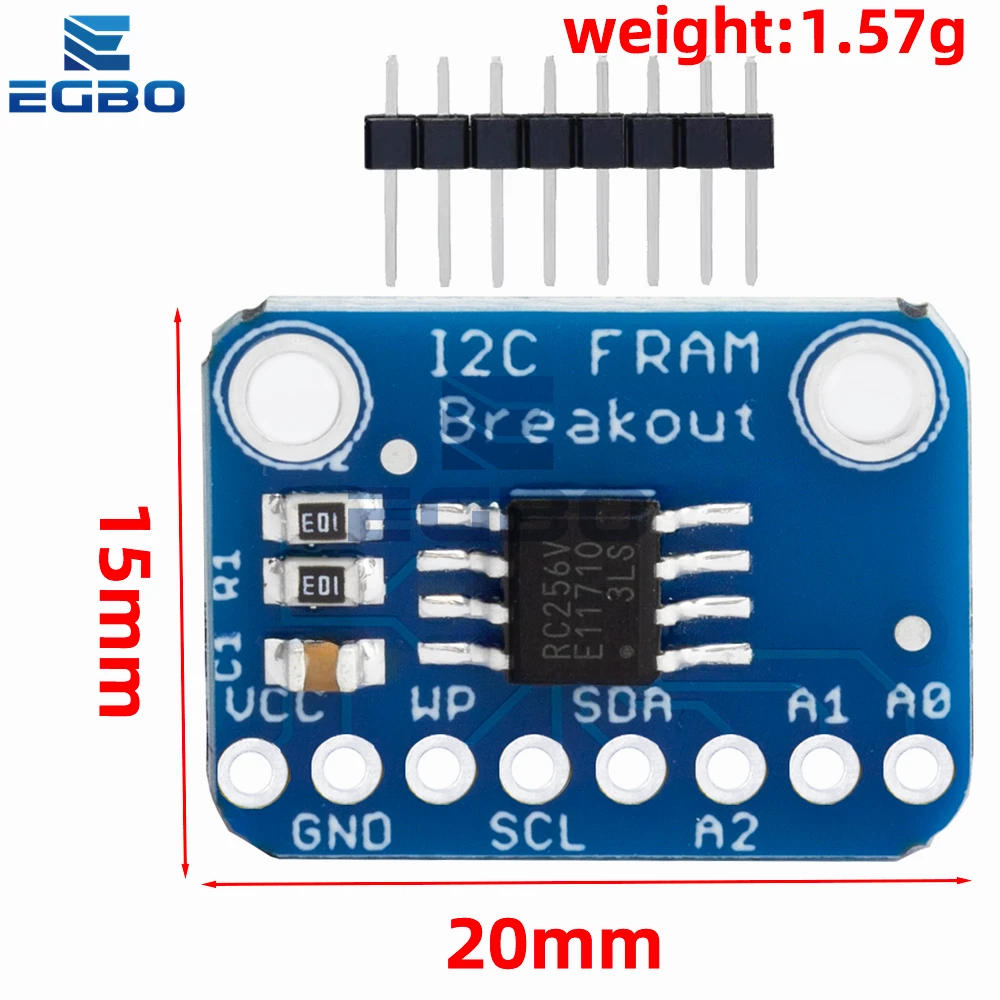 MB85RC256V I2C FRAM-Speichermodul | 32KB Nichtflüchtiges – Bild 2