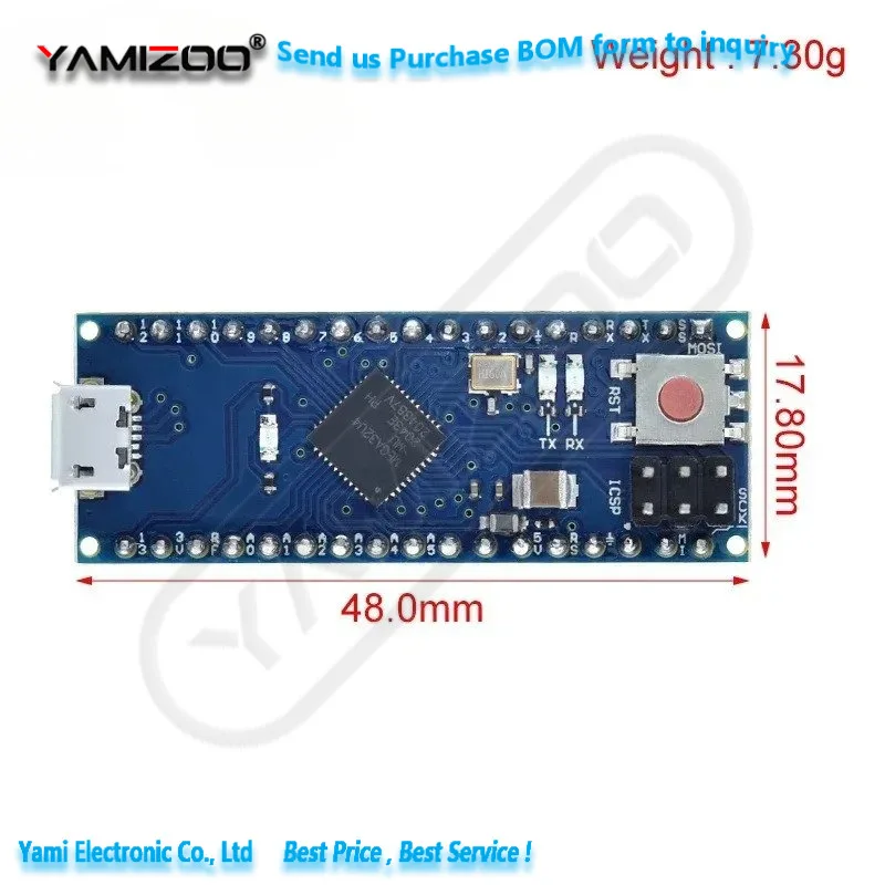 ATmega32u4 5V 16Mhz Erweiterungsboard-Modul für Arduino Micro – Bild 2
