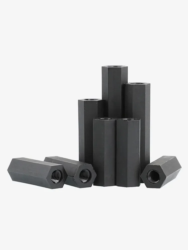 M2 M2,5 M3 M4 M5 M6 Schwarz Nylon Hex Weibliche Standoff Kunststoff – Bild 6
