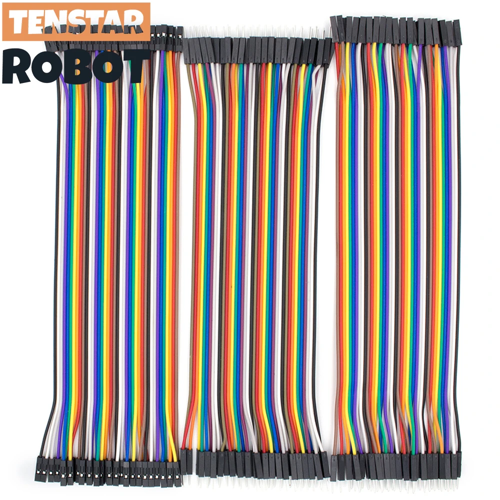 Dupont Line 20 cm 2,54 mm 3 Arten 40Pin Stecker auf Stecker + Buchse – Bild 2