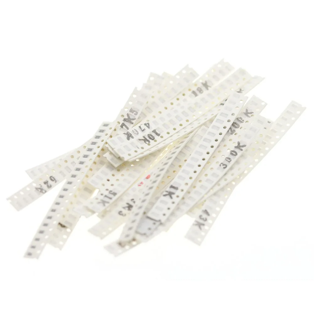 33 Werte, 20 Stück, je 1206 SMD-Widerstands-Set (660 Stück) – Bild 6