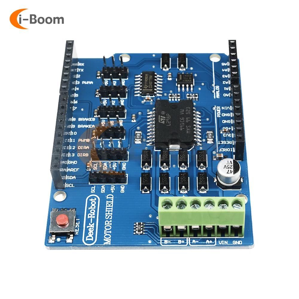 L298P Motortreiber-Erweiterungs platine Motortreiber-Modul für Arduino – Bild 2