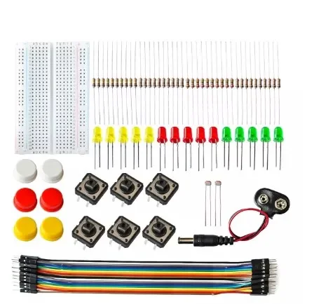 Starter Kit für Uno R3 Mini Breadboard LED Jumper Wire Button für Arduino Diy Kit Schule Bildung Labor