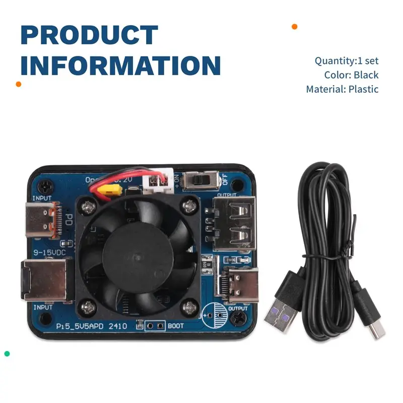 Raspberry Pi 5 Netzteil 5V5A 27W PD Trigger-Aktivierungsmodul PD DC – Bild 6