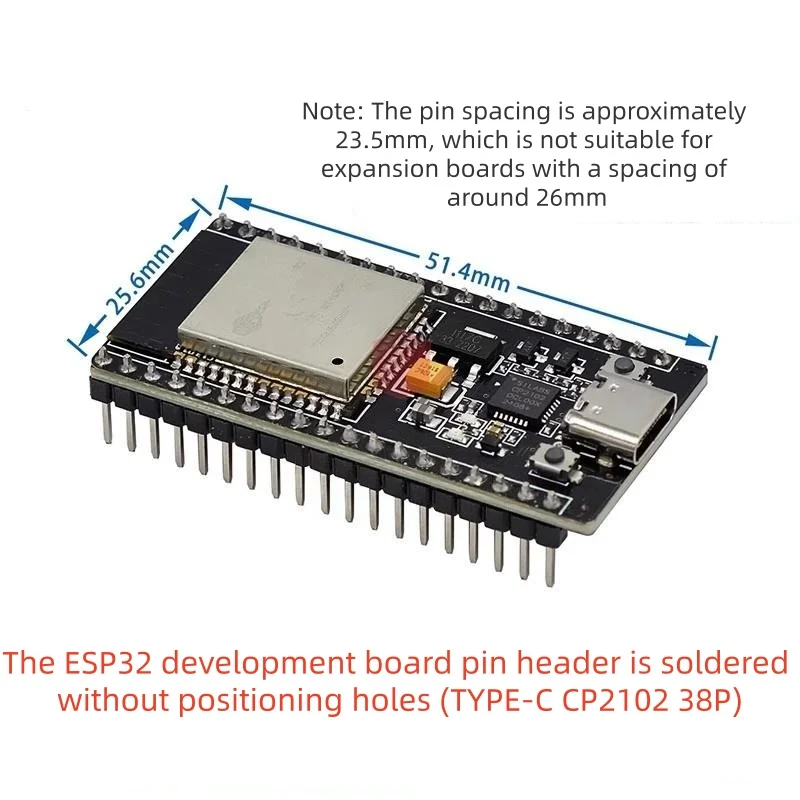 ESP32-Entwicklungsboard, kabelloses WLAN + Bluetooth, Dual-Core-CPU – Bild 5