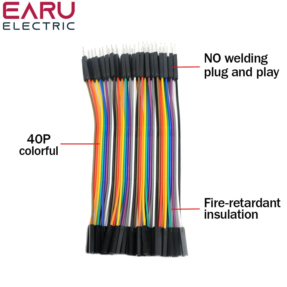 10/40PIN Kabel Dupont Linie 10 cm 20 cm 30 cm Stecker auf Stecker – Bild 2