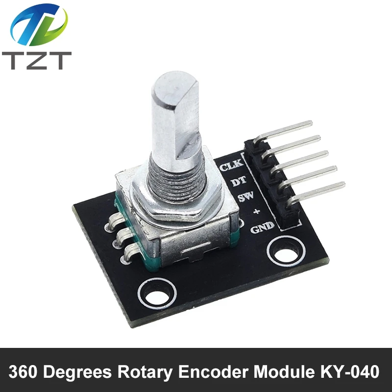 360-Grad-Drehgebermodul EC11 Knopfkappe Drehpotentiometer Analoges – Bild 5