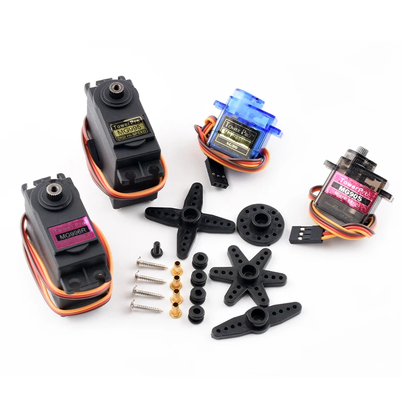 Snvi SG90 MG90S MG945 MG995 MG996 Servomotor, geeignet für Arduino UNO – Bild 2