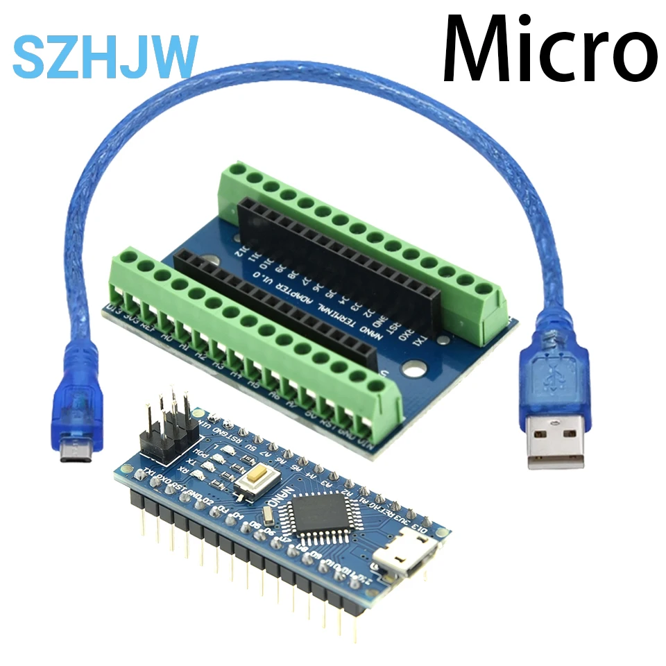 ATmega328P Nano V3.0 Kit Board Kompatibel mit Arduino, CH340G USB – Bild 3