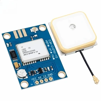 GPS+GLONASS 10Hz Empfängermodul - NEO-M8N / NEO-6M mit Keramikantenne für Drohnen-RTK & Robotik (Update)