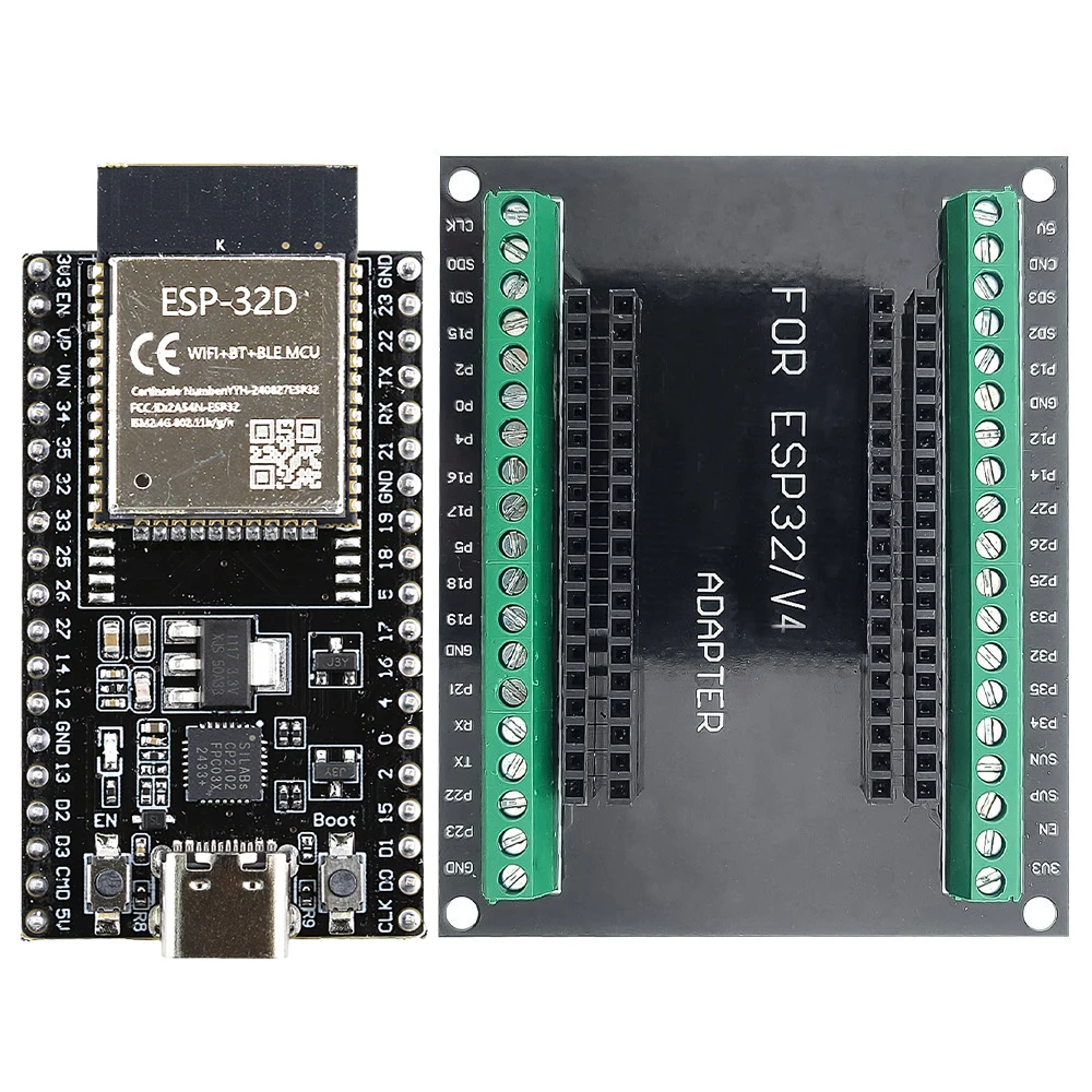 ESP32-Entwicklungsplatine mit GPIO-Erweiterungsplatinen-Kit ESP32-32D – Bild 5