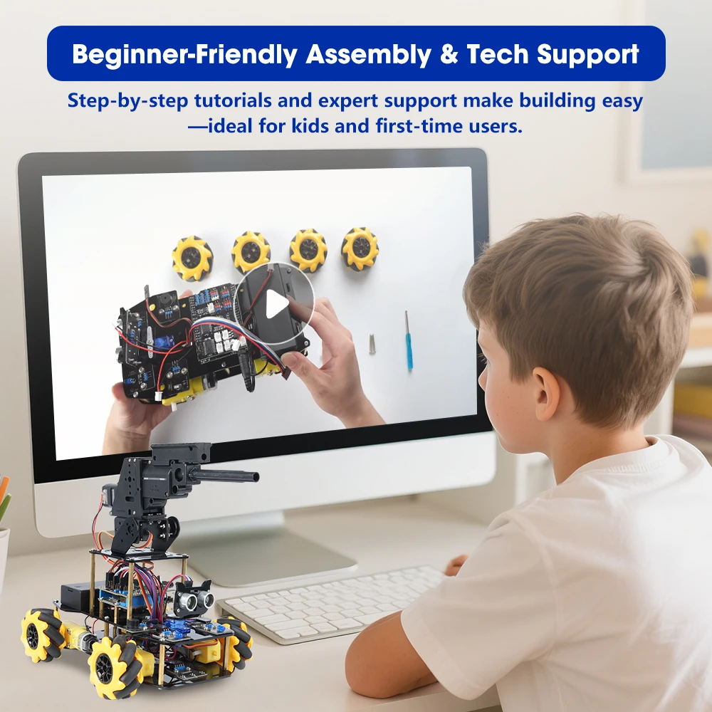 ACEBOTT ESP32 Programmierbares Roboter-Auto-Set für Arduino – Bild 4