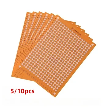 5x7cm Einseitige PCB-Steckbrett-Leiterplatten, universelle PCB-Prototypen-Lochrasterplatten-Set