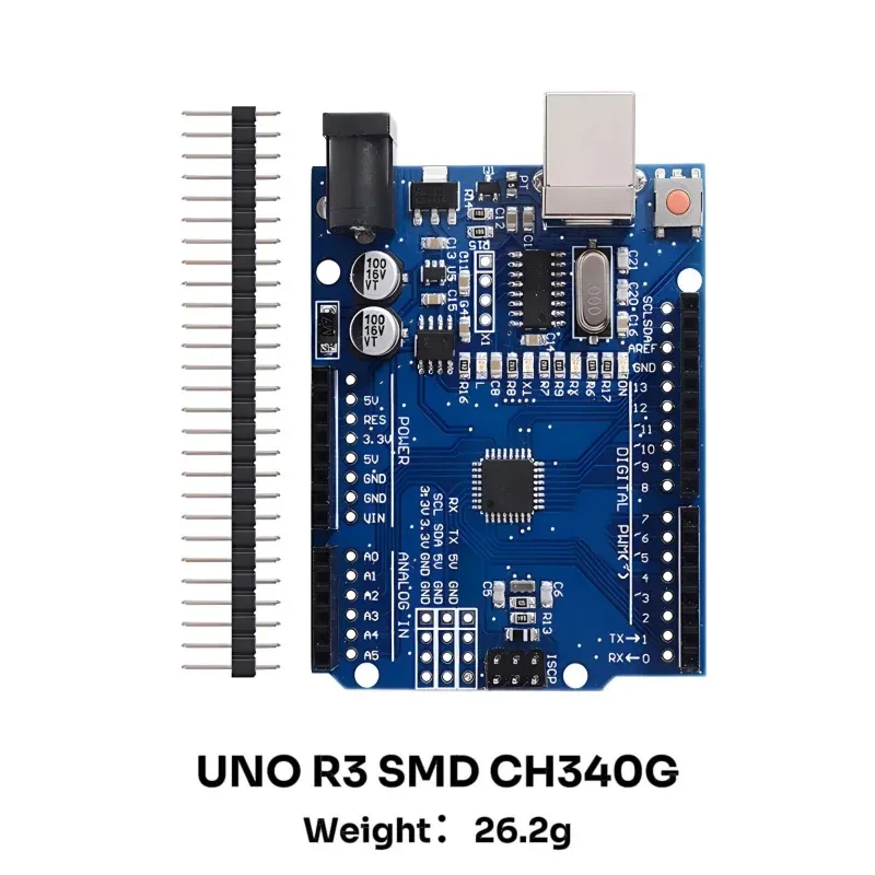 UNO R3 ATMEGA16U2/UNO+WiFi R3 MEGA328P Chip CH340G Für Arduino UNO R3 – Bild 3