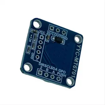 [B63C] Magnetischer Encoder MT6701 Magnetisches Induktionswinkelmesssensormodul 14bit Hohe Präzision Kann