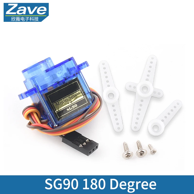 SG90 MG90S MG945 MG995 MG996 Servomotor geeignet für Arduino UNO DIY Roboterarm Hubschrauber Schiffsmodell
