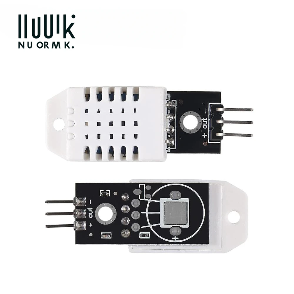 DHT22 Digitaler Temperatur- und Feuchtigkeitssensor AM2302 Modul + PCB mit Kabel für Arduino ESP32