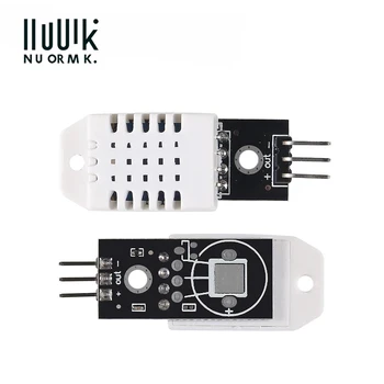 DHT22 Digitaler Temperatur- und Feuchtigkeitssensor AM2302 Modul + PCB mit Kabel für Arduino ESP32