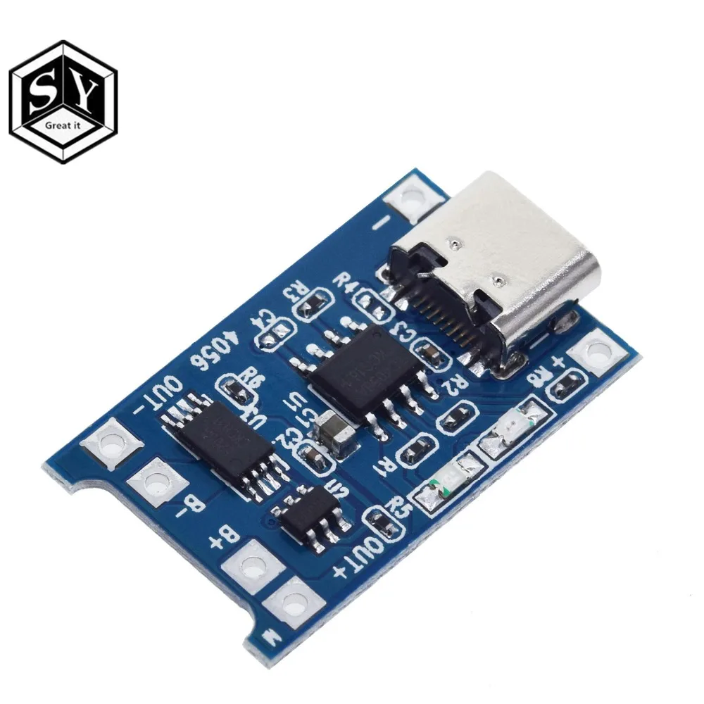 TP4056 5 V 1 A Typ-C USB 18650 (100 Stück) – Bild 5