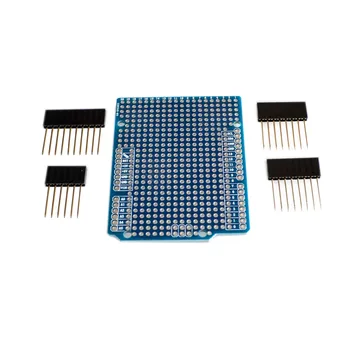 Prototyp PCB Expansion Board für Arduino UNO R3 ATMEGA328P Shield FR-4 Fiber PCB Breadboard 2mm 2,54mm Pitch