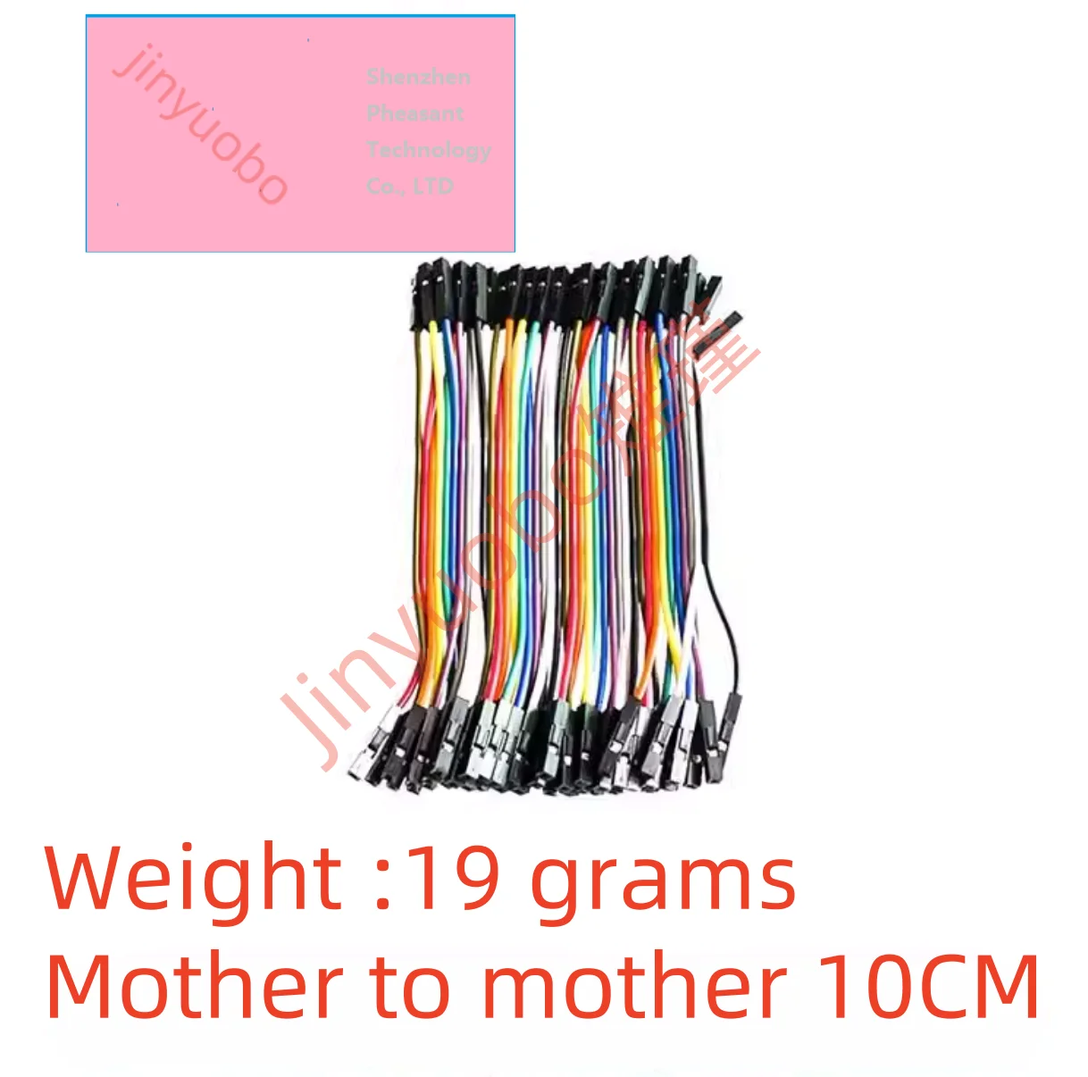 Dupont Line 10/20/30/40 cm 40Pin 2,54 mm Stecker auf Stecker + Stecker auf Buchse und Buchse auf Buchse Jumper