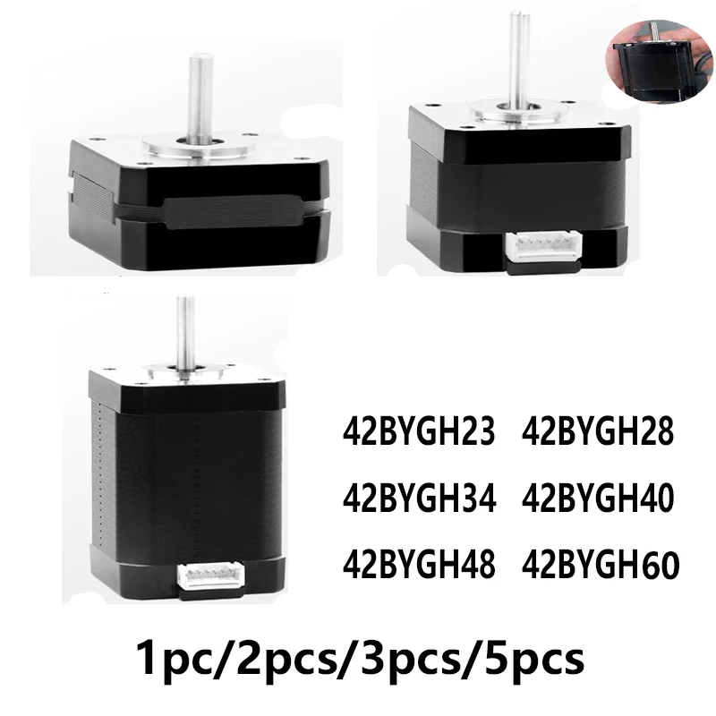 NEMA17 Schrittmotor 1A/1,7A 42 Motor Bipolarer Schrittmotor für DIY CNC 3D-Drucker mit Kabel