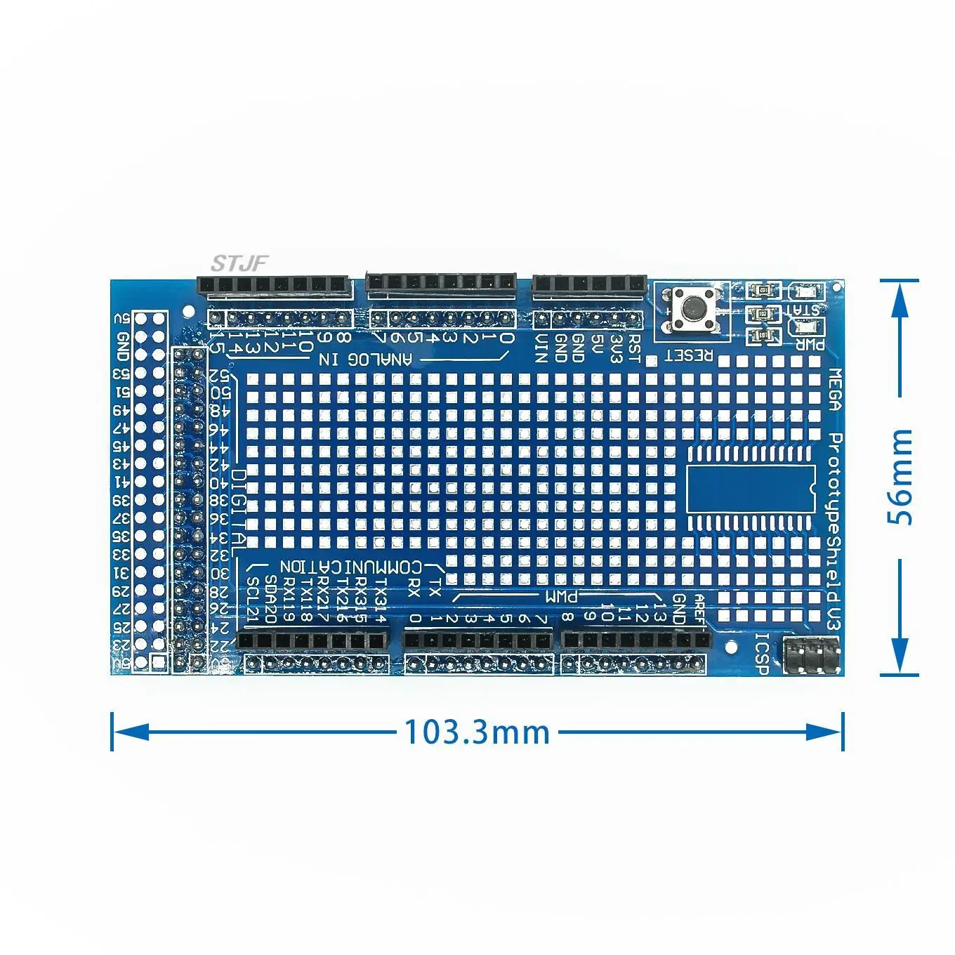 MEGA 2560 R3 Proto Prototype Shield V3.0 – Bild 2