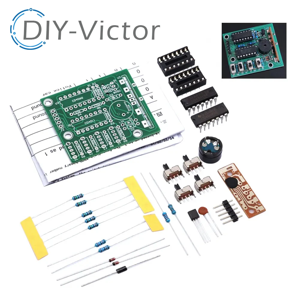 DIY elektronische 16-Musik-Soundbox DIY Kit Modul Löten Praxis – Bild 4