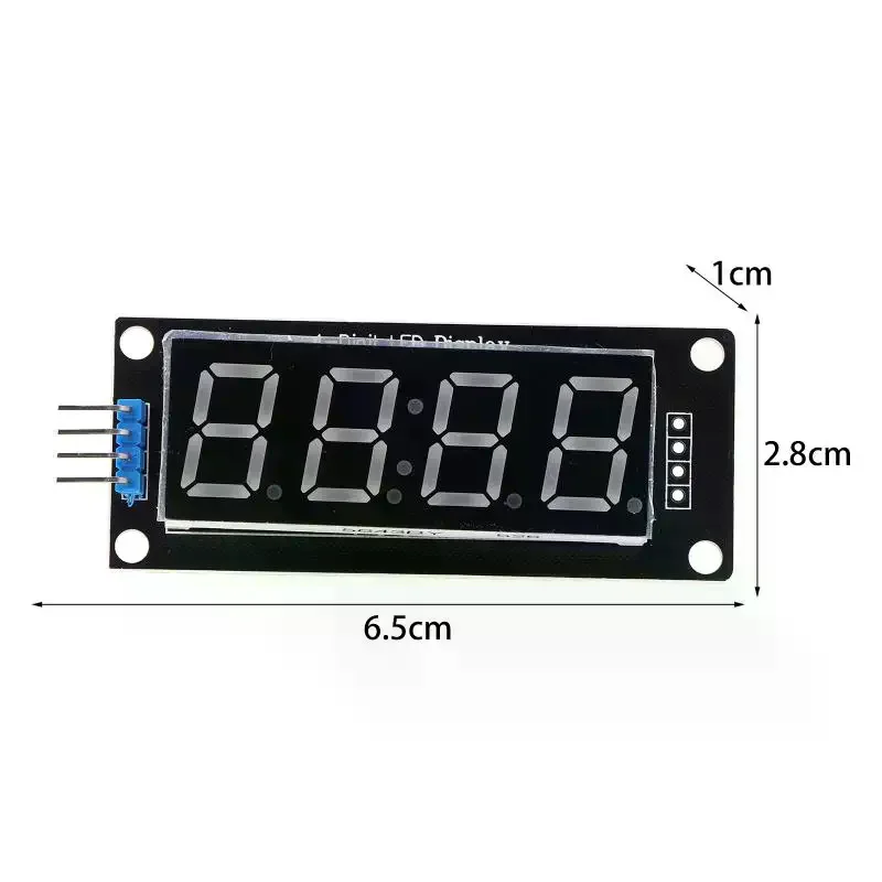 TM1637 0,56 Zoll 4 Bit LED Digital Tube Display 7 Segmente – Bild 5