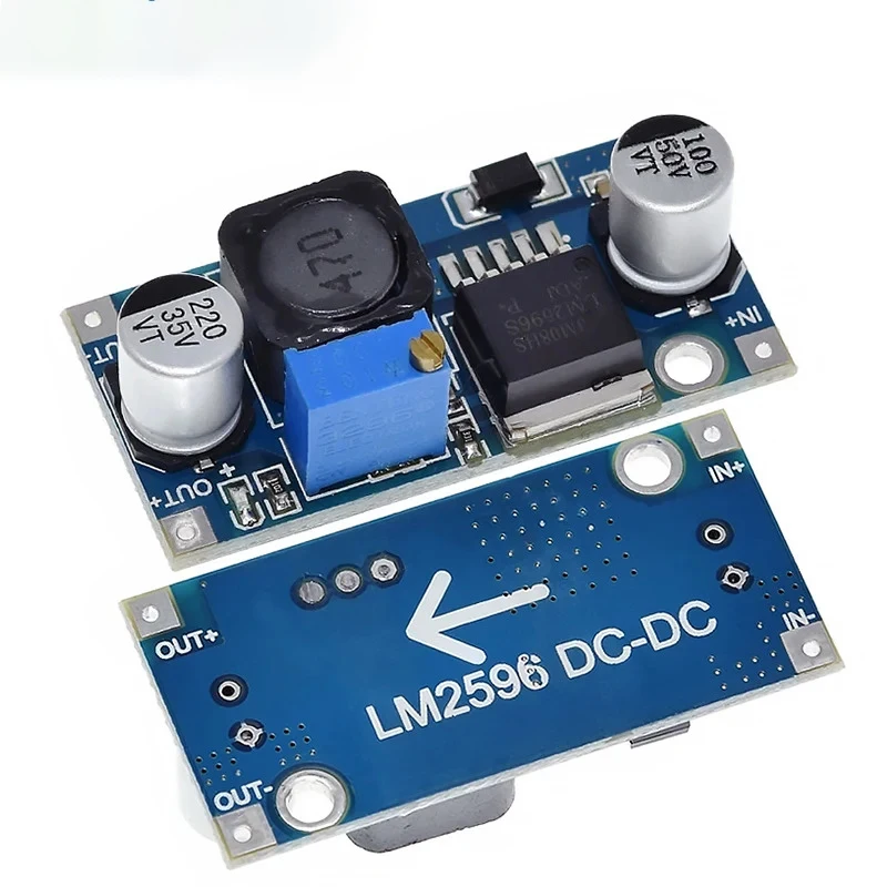 LM2596 DC-DC-Abwärtswandler 3,0-40V zu 1,5-35V Stromversorgungs-Abwärtsmodul - 1/5/10 Stück