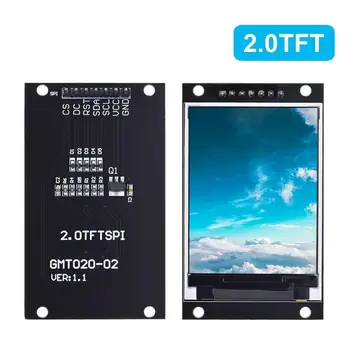 2,0-Zoll-TFT-Display OLED LCD-Laufwerk IC ST7789V 240RGBx320 Dot-Matrix-Schnittstelle für Arduio