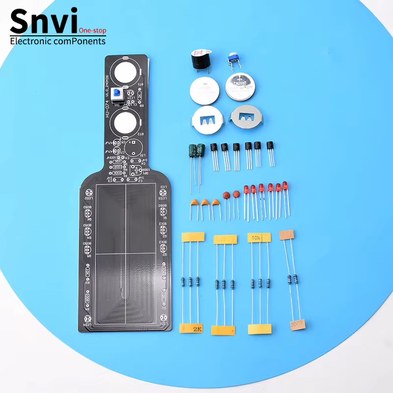 DIY-Metalldetektor-Elektronik-Kit - Leiterplatte für Handmetalldetektoren, Übungsset für Löten