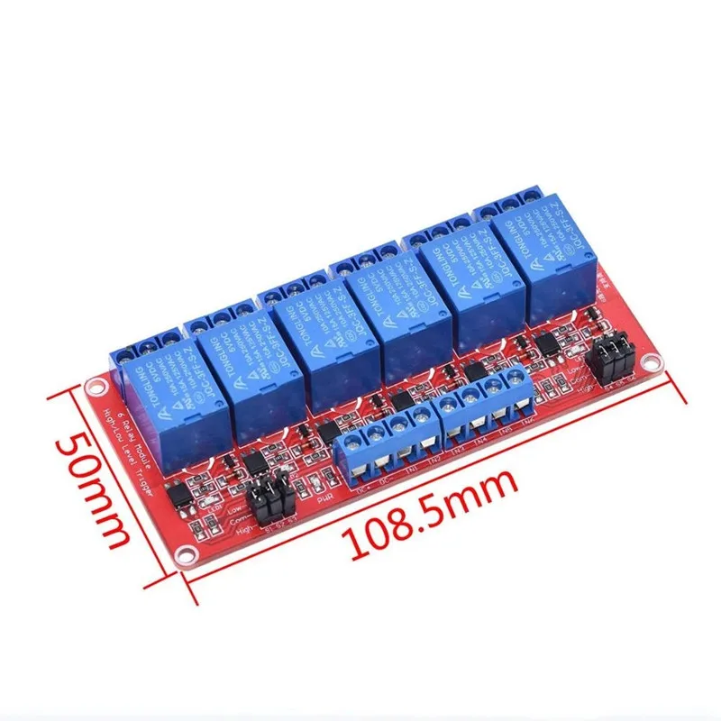 1 2 4 8 Kanal 5 V/12 V Relaismodul-Board-Abschirmung – Bild 6