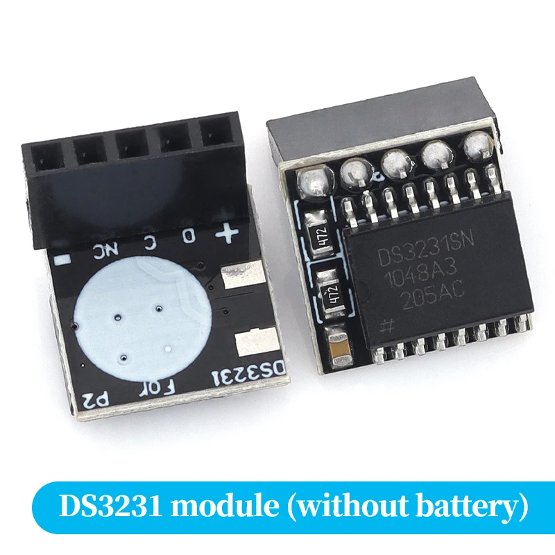 DS3231 AT24C32 RTC-Modul Präzisionsuhrmodul DS3231SN Speichermodul Echtzeitmodul 3,3 V 5 V für Raspberry Pi