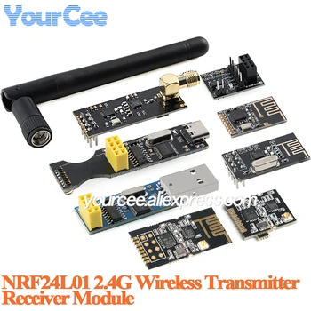 NRF24L01+PA+LNA NRF24L01 Mini 2,4GHz RF Drahtlosmodul Leistungsstarker Empfänger Transceiver-Board USB WIFI