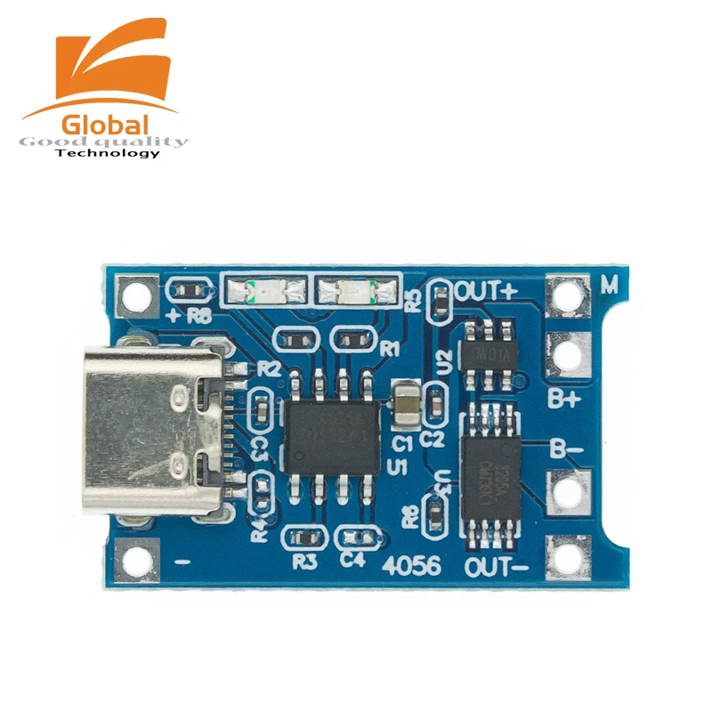 Micro USB 5 V 1A 18650 TP4056 Lithium-Batterie-ladegerät (10 Stück) – Bild 5